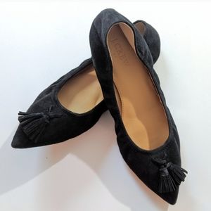 NWOT J. Crew Factory Lottie Tassel Point Flats